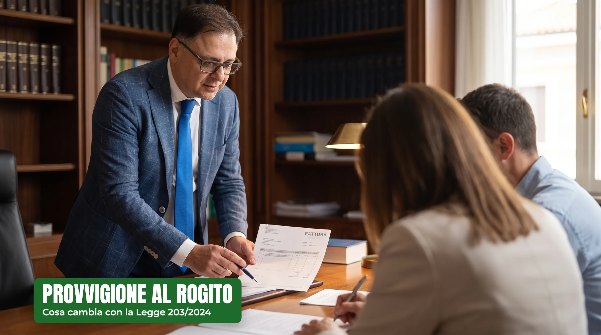 Provvigione al rogito 2026: cosa cambia con la Legge 203/2024
