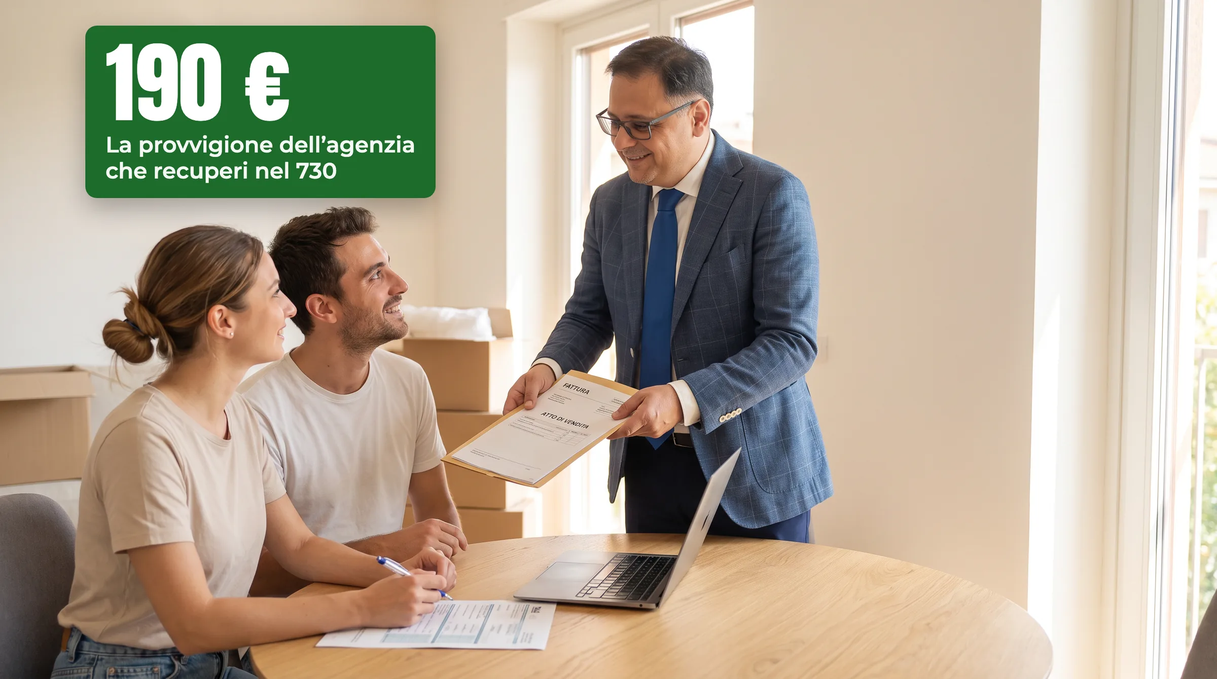 Detrazione provvigione agenzia immobiliare nel 730: guida completa